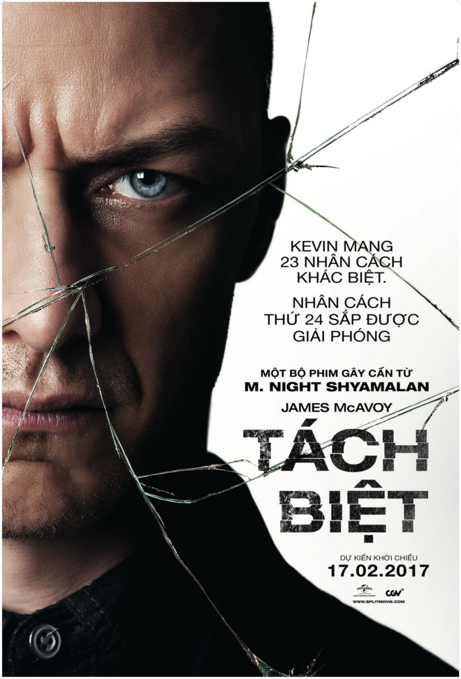 HD0645 - Split (2016) - Tách Biệt